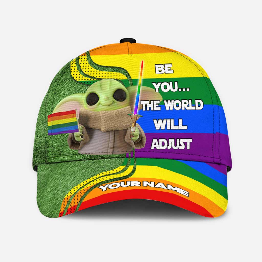 Personalized LGBT Support Classic Cap with Custom Name Classic Cap GradoCreations