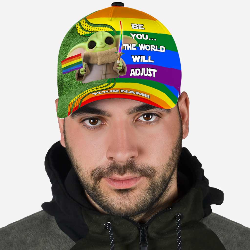 Personalized LGBT Support Classic Cap with Custom Name Classic Cap GradoCreations