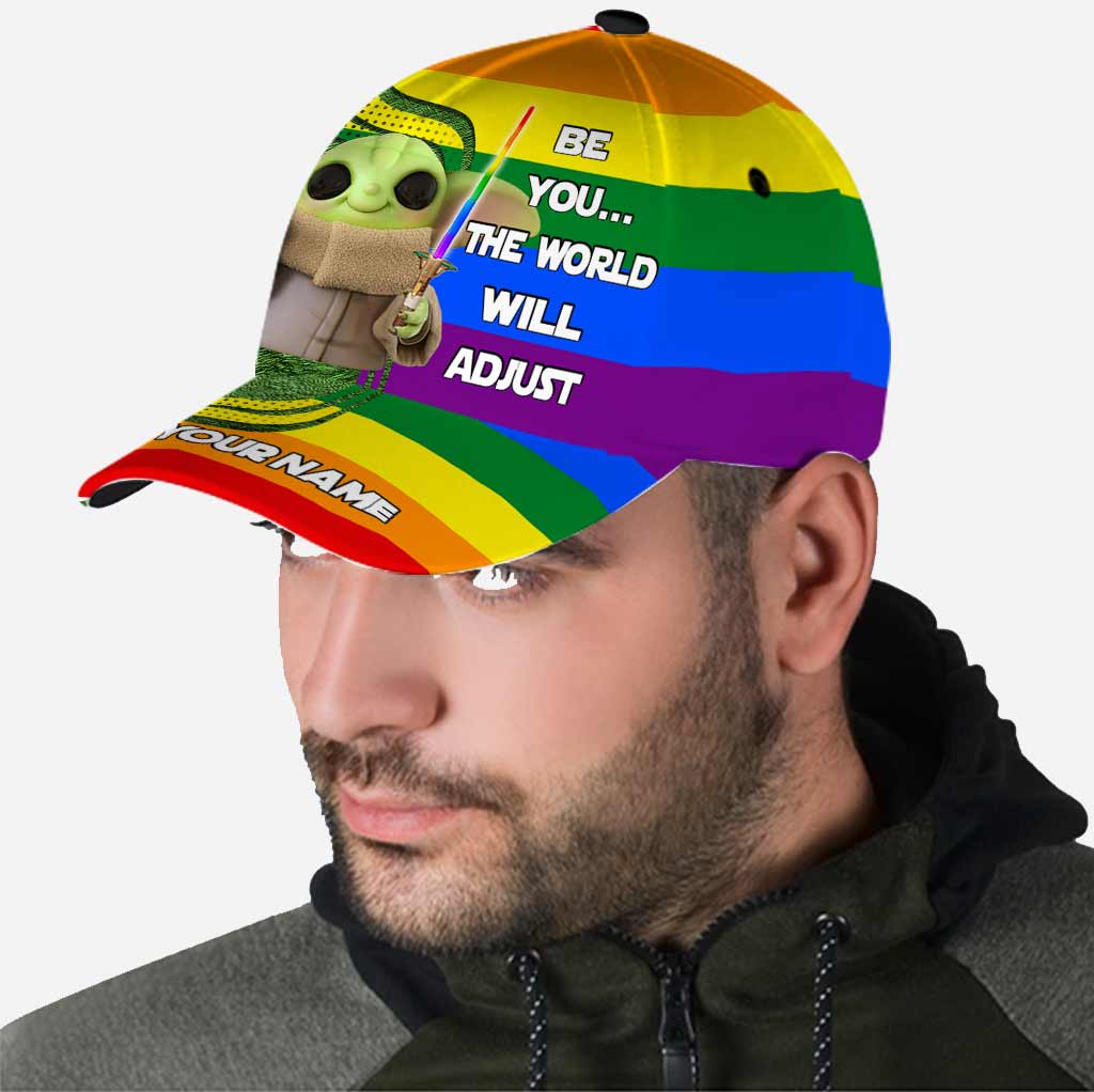 Personalized LGBT Support Classic Cap with Custom Name Classic Cap GradoCreations