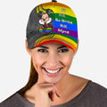 Personalized LGBT Support Classic Cap Custom Name Pride Gift Classic Cap GradoCreations