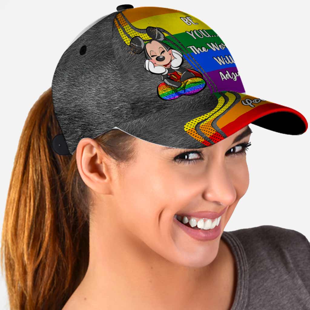 Personalized LGBT Support Classic Cap Custom Name Pride Gift Classic Cap GradoCreations