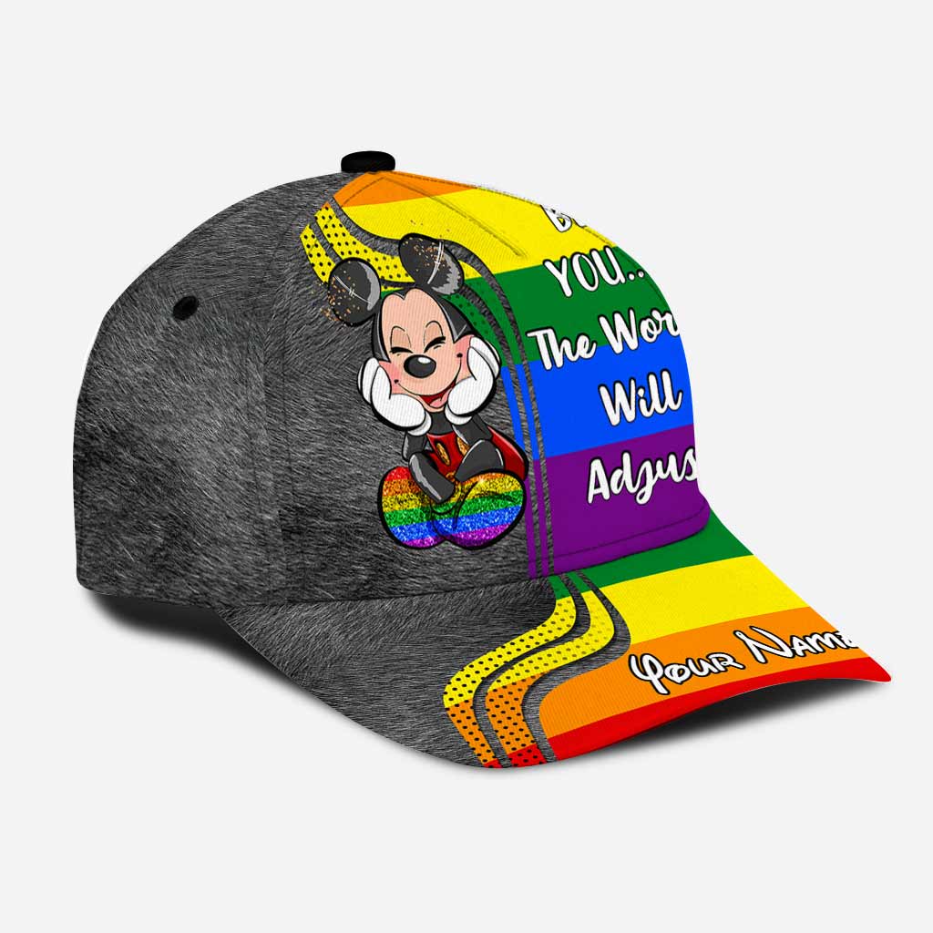 Personalized LGBT Support Classic Cap Custom Name Pride Gift Classic Cap GradoCreations