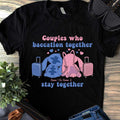 Personalized Baecation Couple T-Shirt and Hoodie Custom Names Gift T-shirt & Hoodie GradoCreations