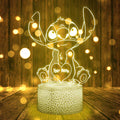 Personalized LED Plaque Light Base Custom Name Gift for Family Shaped Plaque Light Base GradoCreations