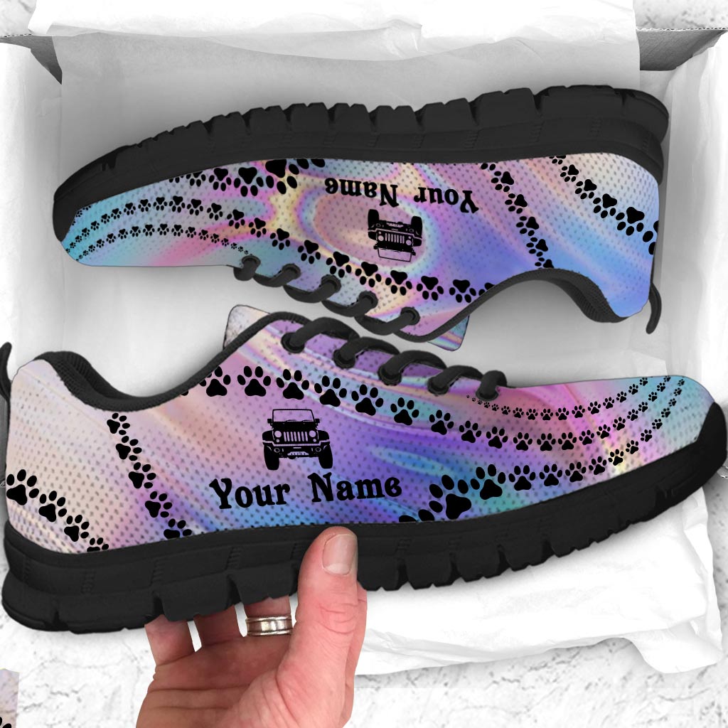 Personalized Car Sneakers Custom Name Unique Gift for Him/Her Sneakers GradoCreations