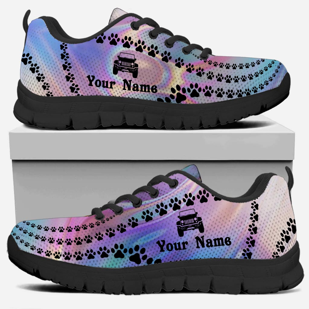Personalized Car Sneakers Custom Name Unique Gift for Him/Her Sneakers GradoCreations