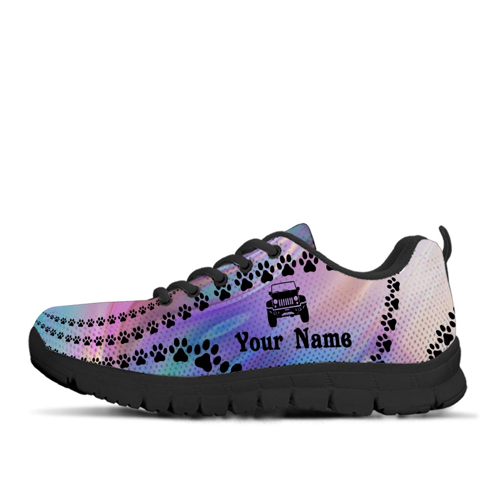 Personalized Car Sneakers Custom Name Unique Gift for Him/Her Sneakers GradoCreations