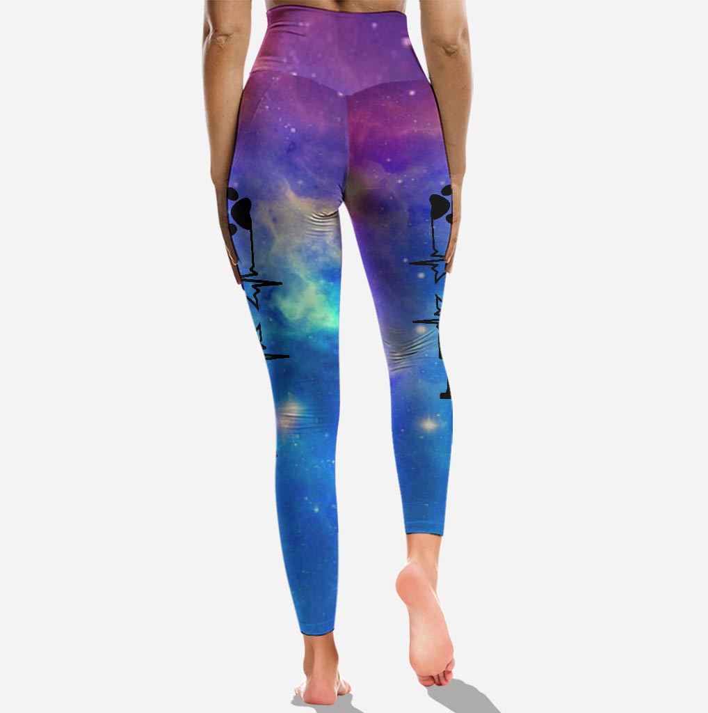 Personalized Dog and Jeep Themed Tank Top & Leggings Set Cross Tank Top & Leggings GradoCreations