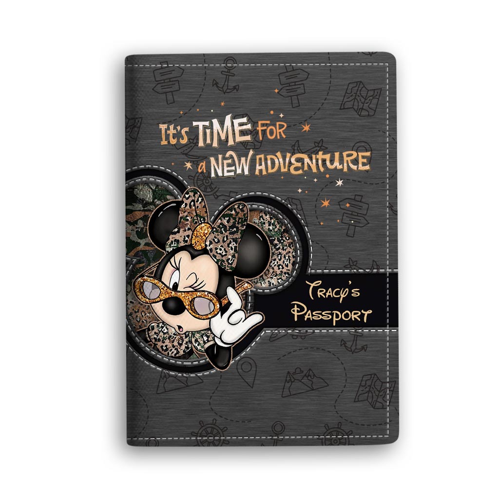 Personalized Travel Passport Holder with Adventure Design for Graduates & Couples Passport Holder GradoCreations