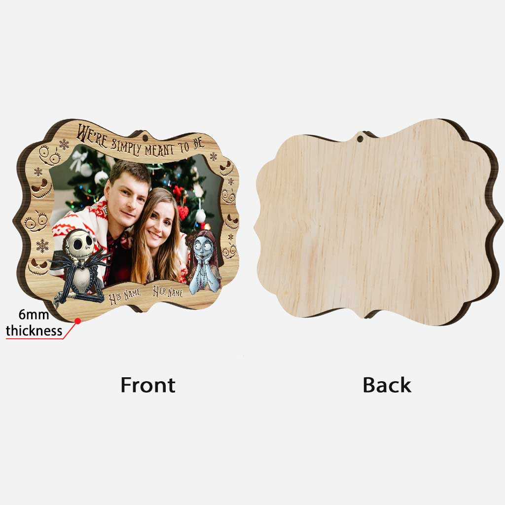 Personalized Layered Wood Ornament for Christmas Gift Layered Wood Ornament GradoCreations