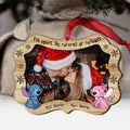 Personalized Ohana Layered Wood Ornament Custom Names Gift for Christmas Layered Wood Ornament GradoCreations