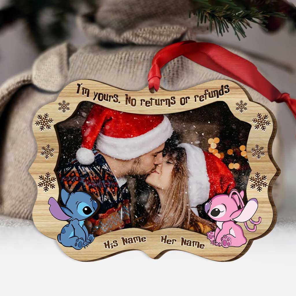 Personalized Ohana Layered Wood Ornament Custom Names Gift for Christmas Layered Wood Ornament GradoCreations
