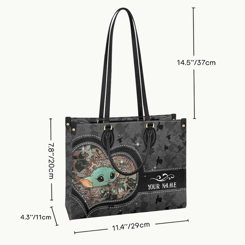 Personalized Leather Handbag with Custom Name Gift for Mom Leather Handbag GradoCreations