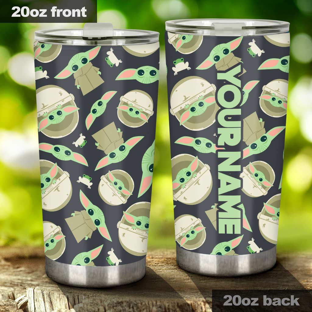 Personalized Cute Baby Tumbler Custom Name Gift for Kids Tumbler GradoCreations