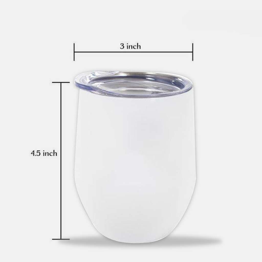 Personalized The Force Wine Tumbler for Baby Shower Gift Wine Tumbler GradoCreations