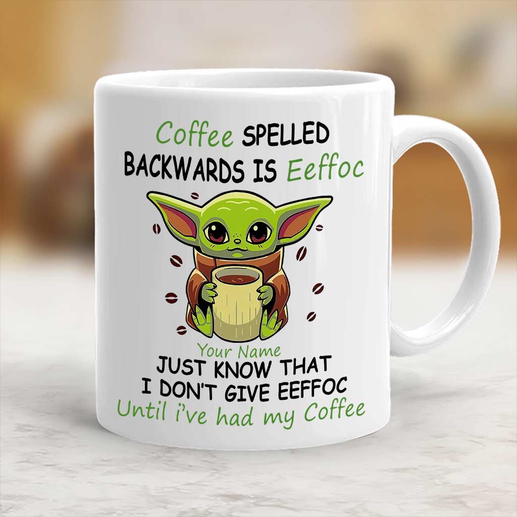 Personalized Coffee Mug with Funny Eeffoc Design for Mom/Dad Mug GradoCreations