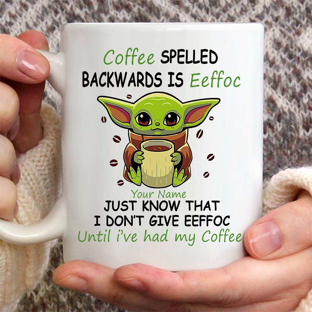 Personalized Coffee Mug with Funny Eeffoc Design for Mom/Dad Mug GradoCreations
