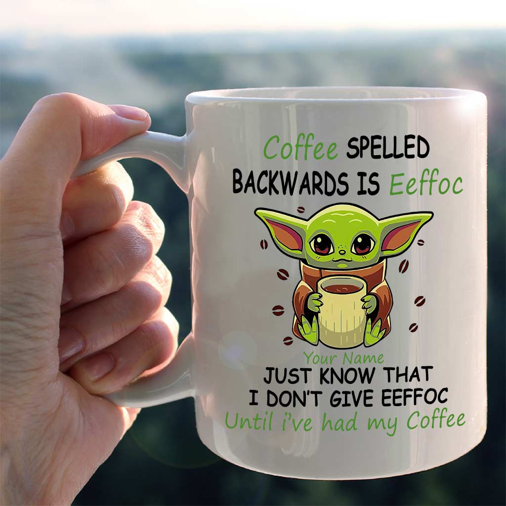 Personalized Coffee Mug with Funny Eeffoc Design for Mom/Dad Mug GradoCreations