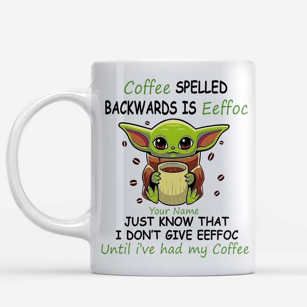 Personalized Coffee Mug with Funny Eeffoc Design for Mom/Dad Mug GradoCreations