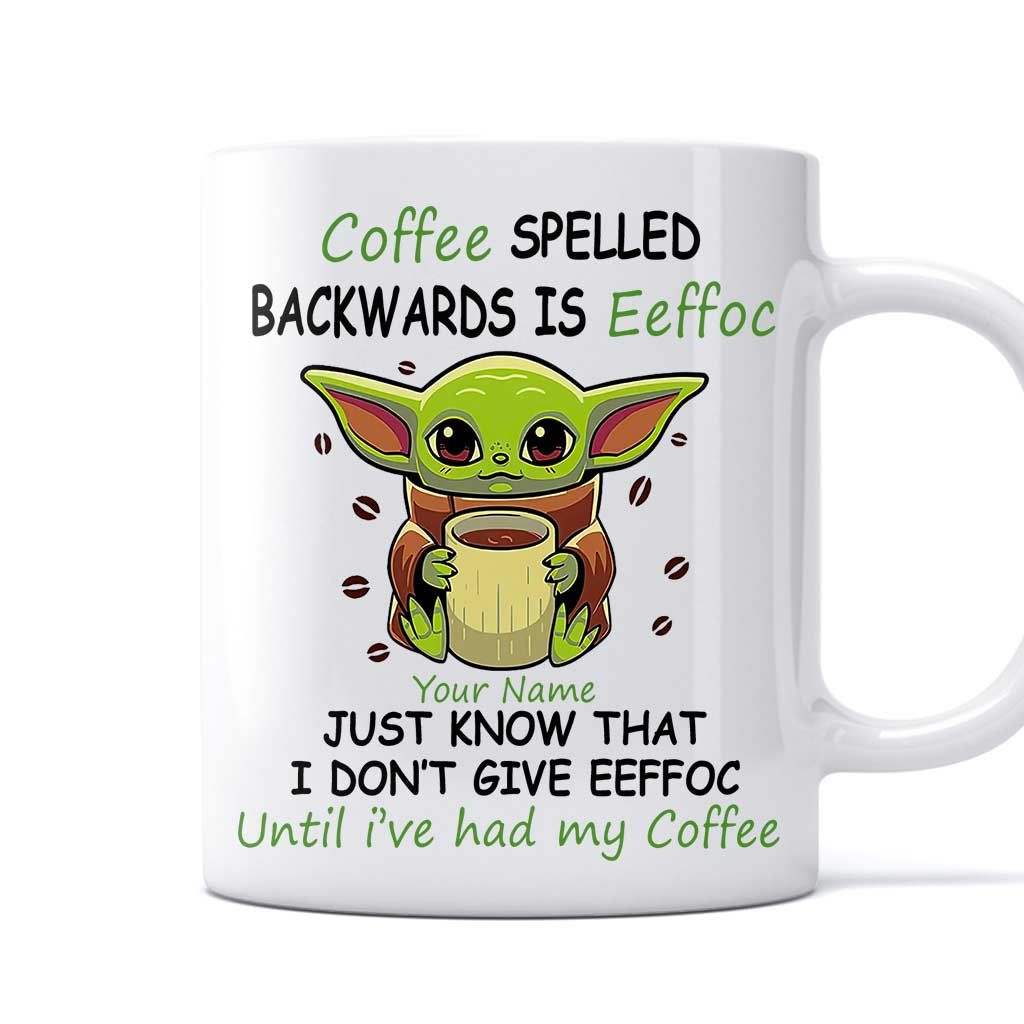 Personalized Coffee Mug with Funny Eeffoc Design for Mom/Dad Mug GradoCreations