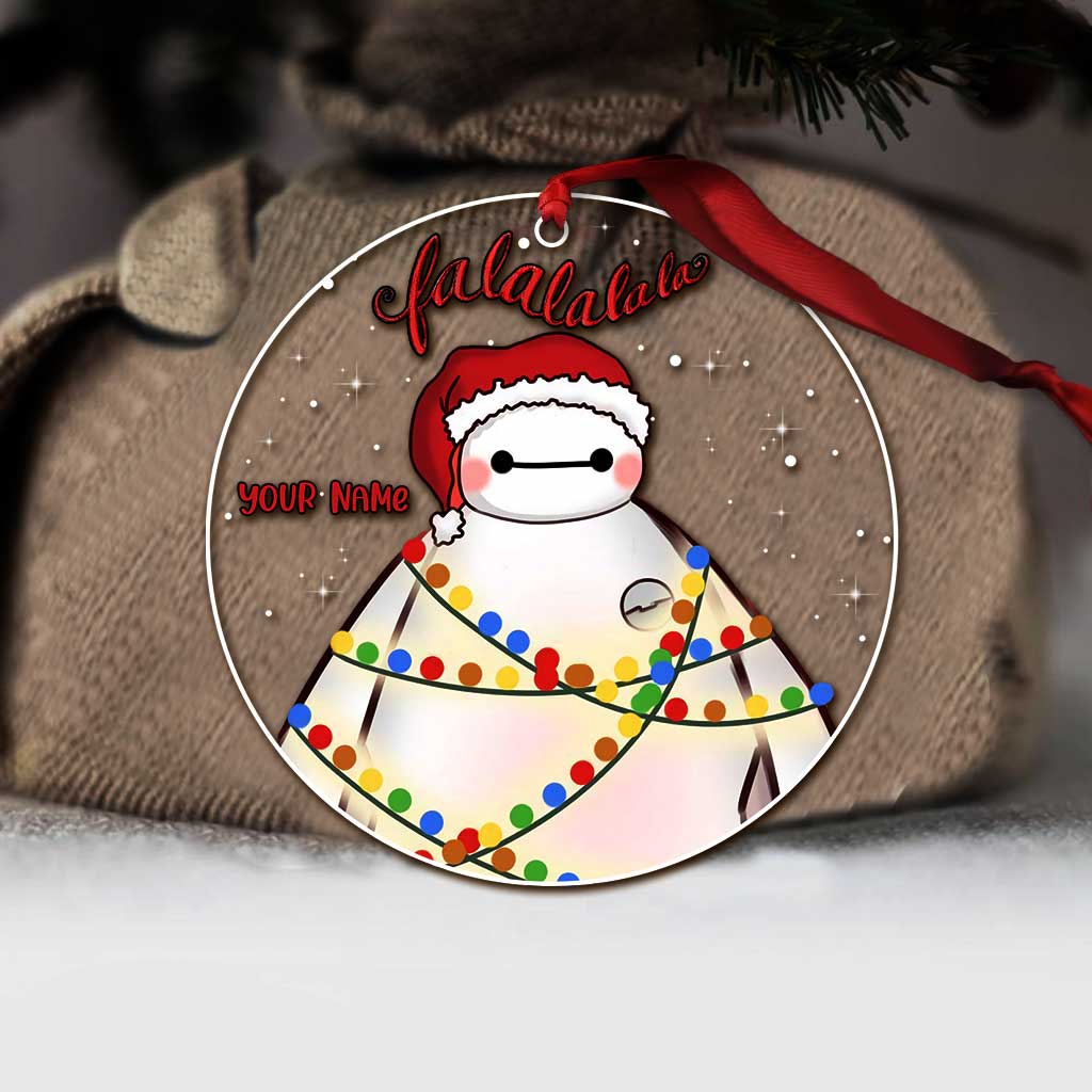Personalized Christmas Mouse Ornament Custom Name Gift Ornament GradoCreations