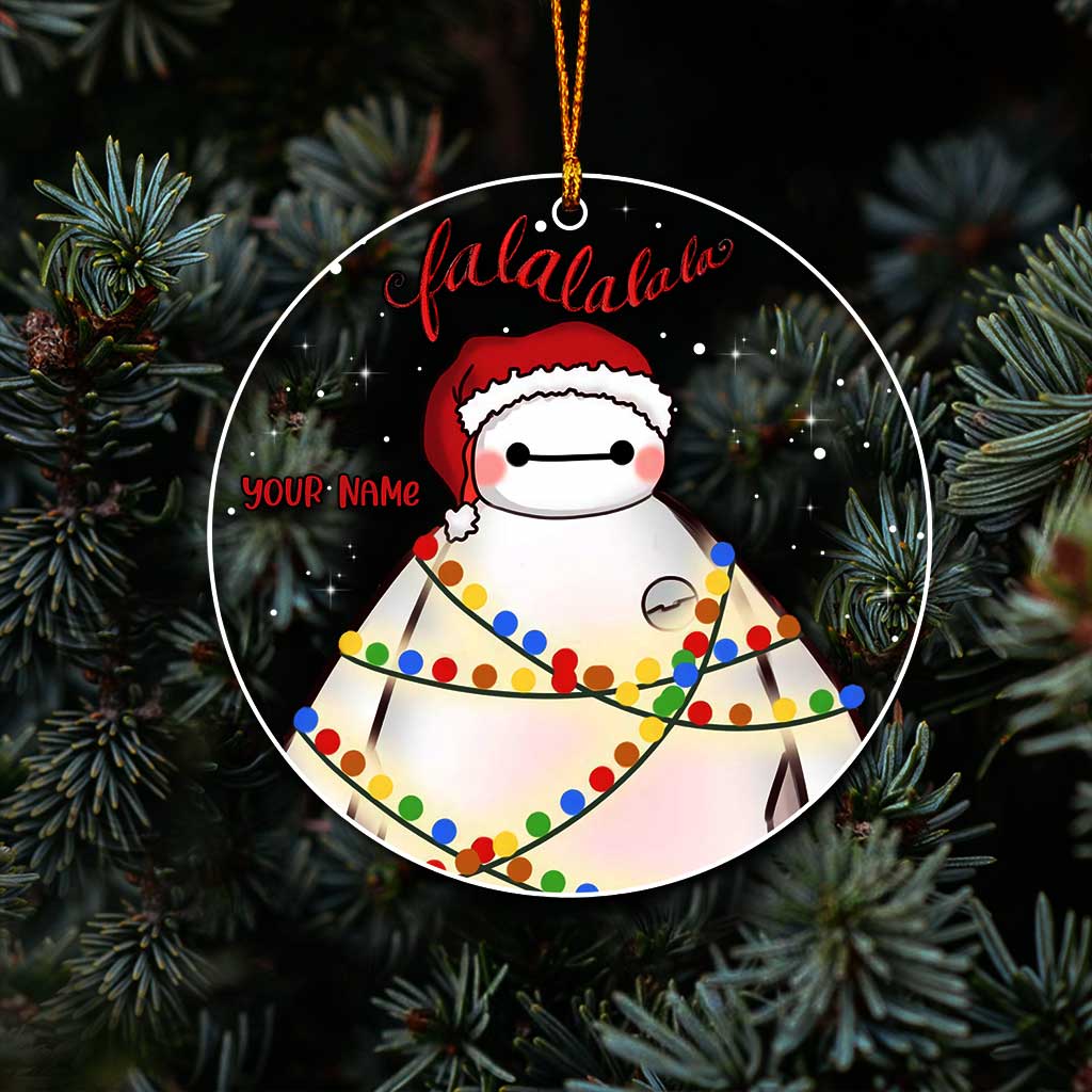 Personalized Christmas Mouse Ornament Custom Name Gift Ornament GradoCreations
