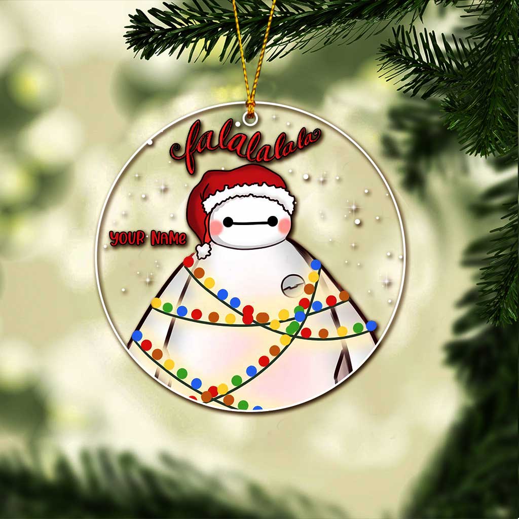 Personalized Christmas Mouse Ornament Custom Name Gift Ornament GradoCreations