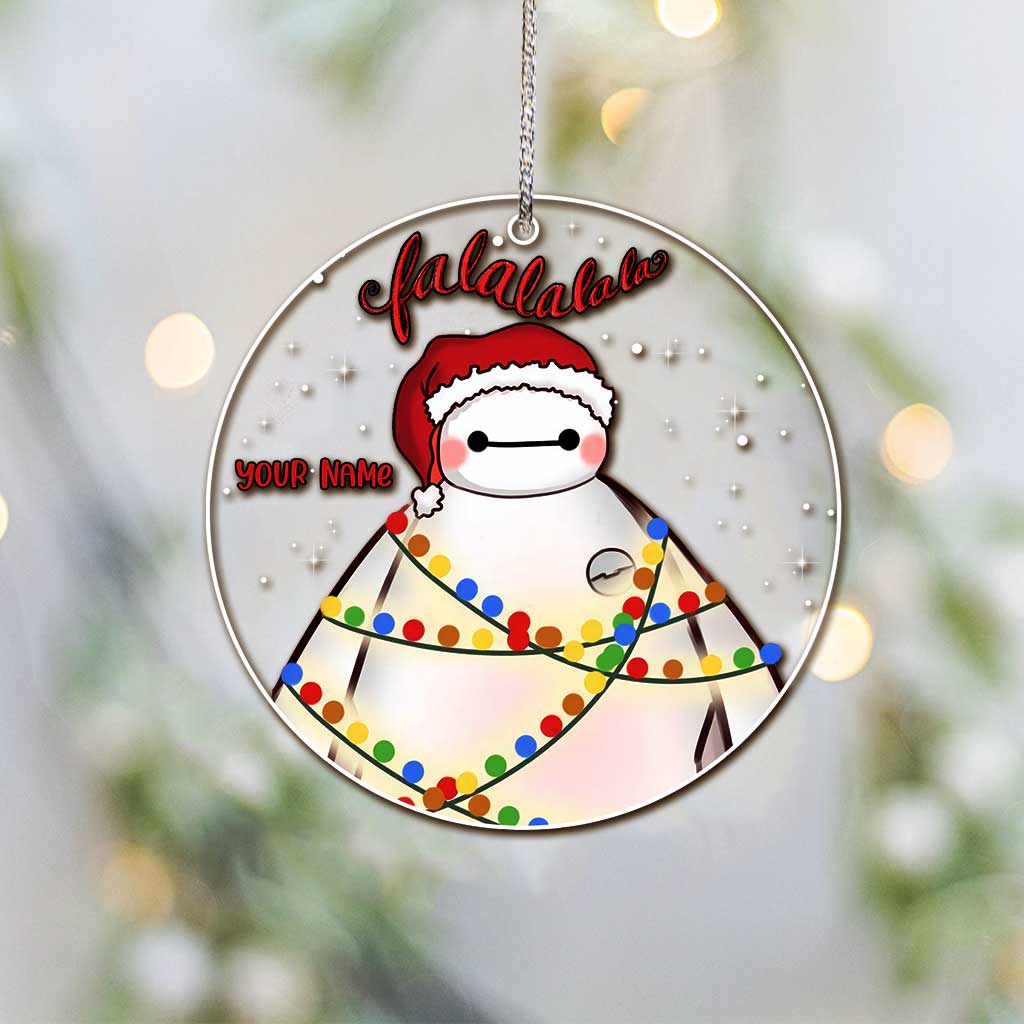 Personalized Christmas Mouse Ornament Custom Name Gift Ornament GradoCreations