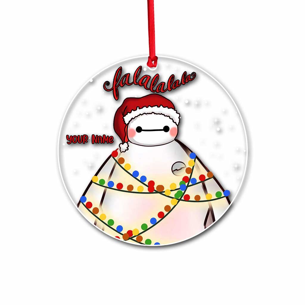 Personalized Christmas Mouse Ornament Custom Name Gift Ornament GradoCreations