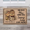 Personalized Couple Doormat with Custom Names for Home Doormat GradoCreations