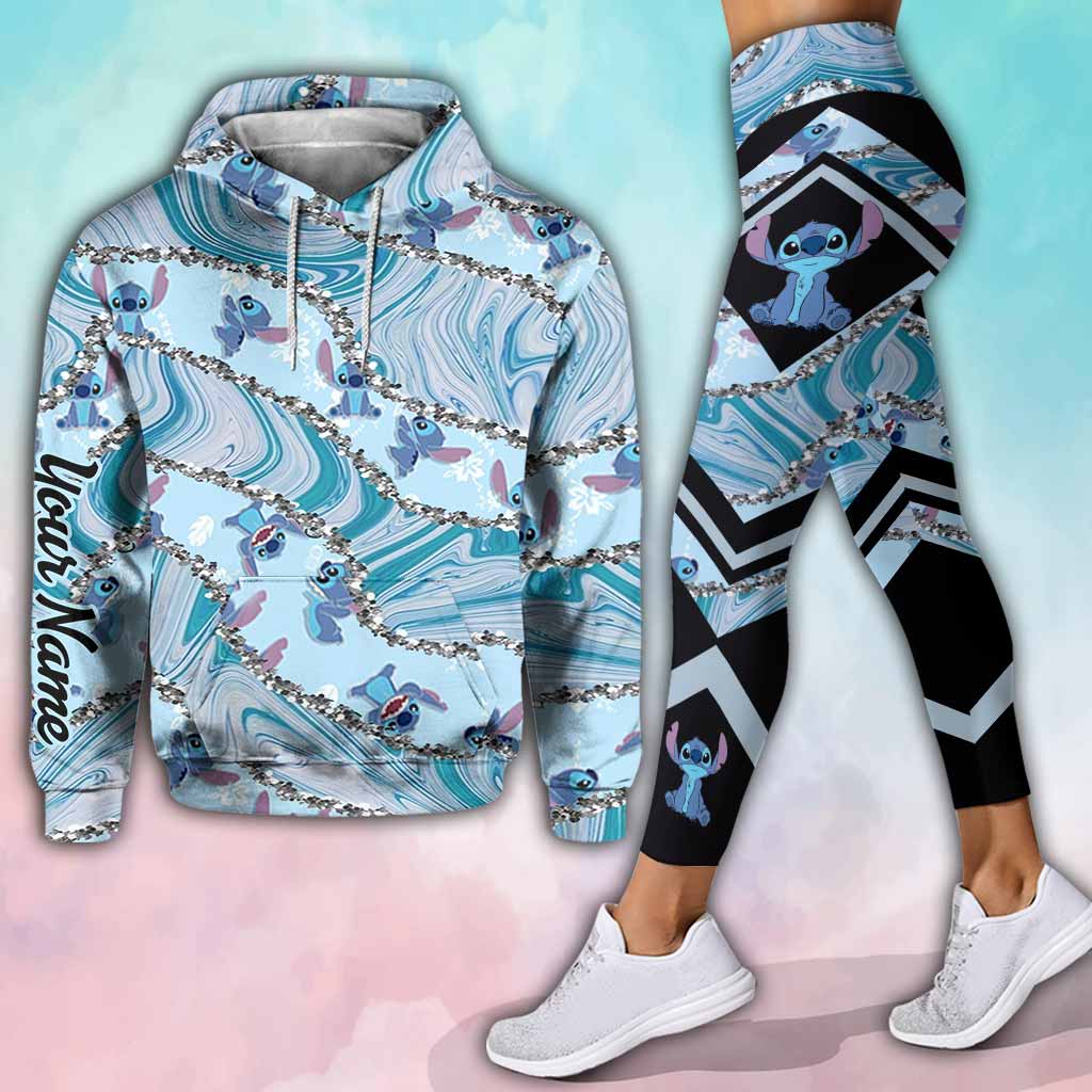 Personalized Ohana Hoodie and Leggings Set for Family Gifts Hoodie & Leggings GradoCreations