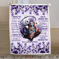 Personalized Couple Blanket with Custom Names for Wedding or Anniversary Blanket GradoCreations