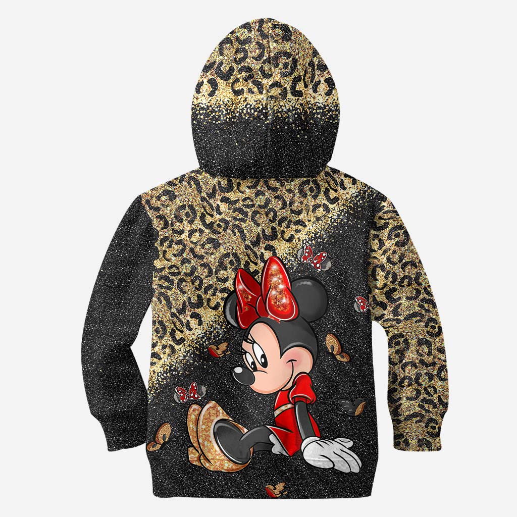 Personalized Minnie Mouse Hoodie and Leggings Set for Kids Hoodie & Leggings GradoCreations