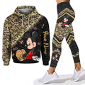 Personalized Mickey Mouse Hoodie & Leggings Set for Kids Hoodie & Leggings GradoCreations