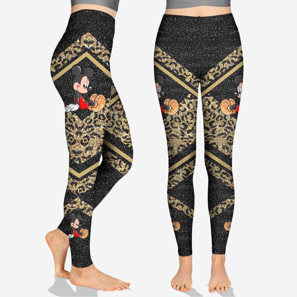Personalized Mickey Mouse Hoodie & Leggings Set for Kids Hoodie & Leggings GradoCreations