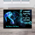 Personalized Dragon Doormat Custom Name Gift for Couples Doormat GradoCreations