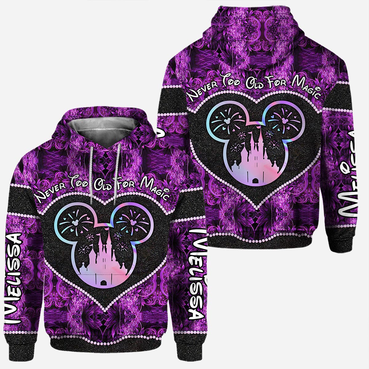 Personalized Mother's Day Hoodie & Leggings Set with Name Hoodie & Leggings GradoCreations