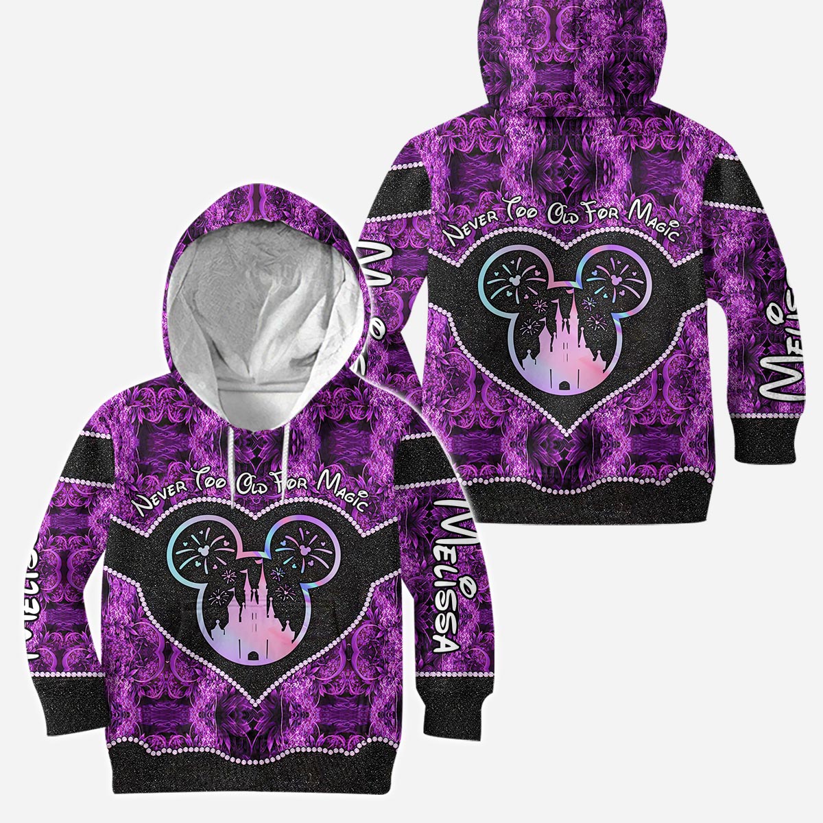Personalized Mother's Day Hoodie & Leggings Set with Name Hoodie & Leggings GradoCreations