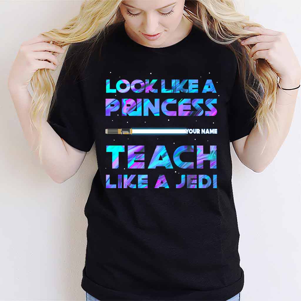 Personalized Teacher T-shirt Look Like a Princess Gift T-shirt & Hoodie GradoCreations