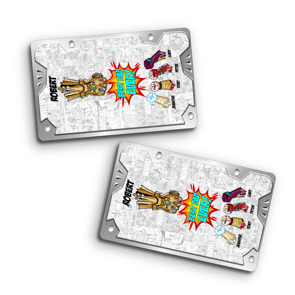 Personalized Wallet Insert Card Gift for Dad - Best Dad Ever Wallet Insert Card GradoCreations