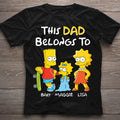 Personalized Dad T-shirt Hoodie Custom Family Gift T-shirt & Hoodie GradoCreations