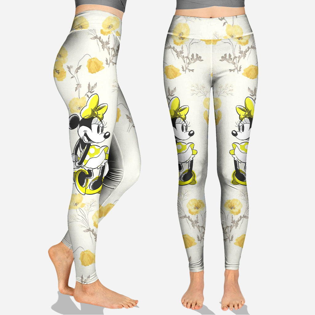 Personalized Minnie Mouse Cross Tank Top & Leggings Set for Mom Cross Tank Top & Leggings GradoCreations