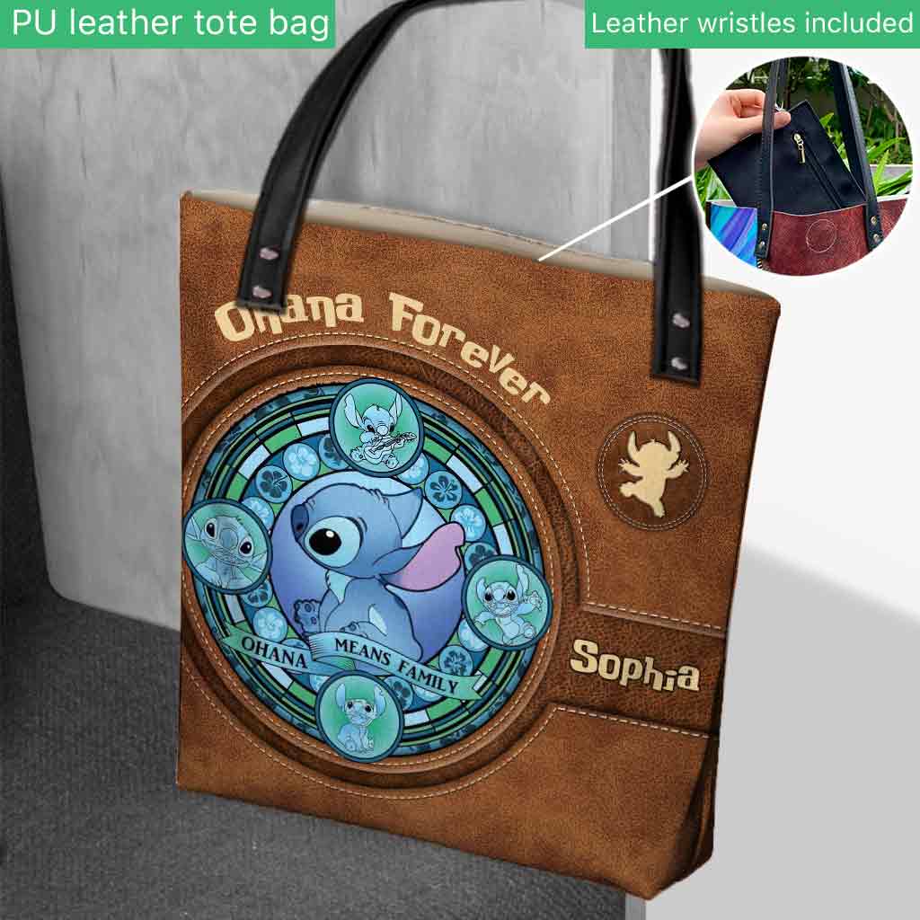 Personalized Ohana Tote Bag Custom Name Gift for Family Tote Bag GradoCreations