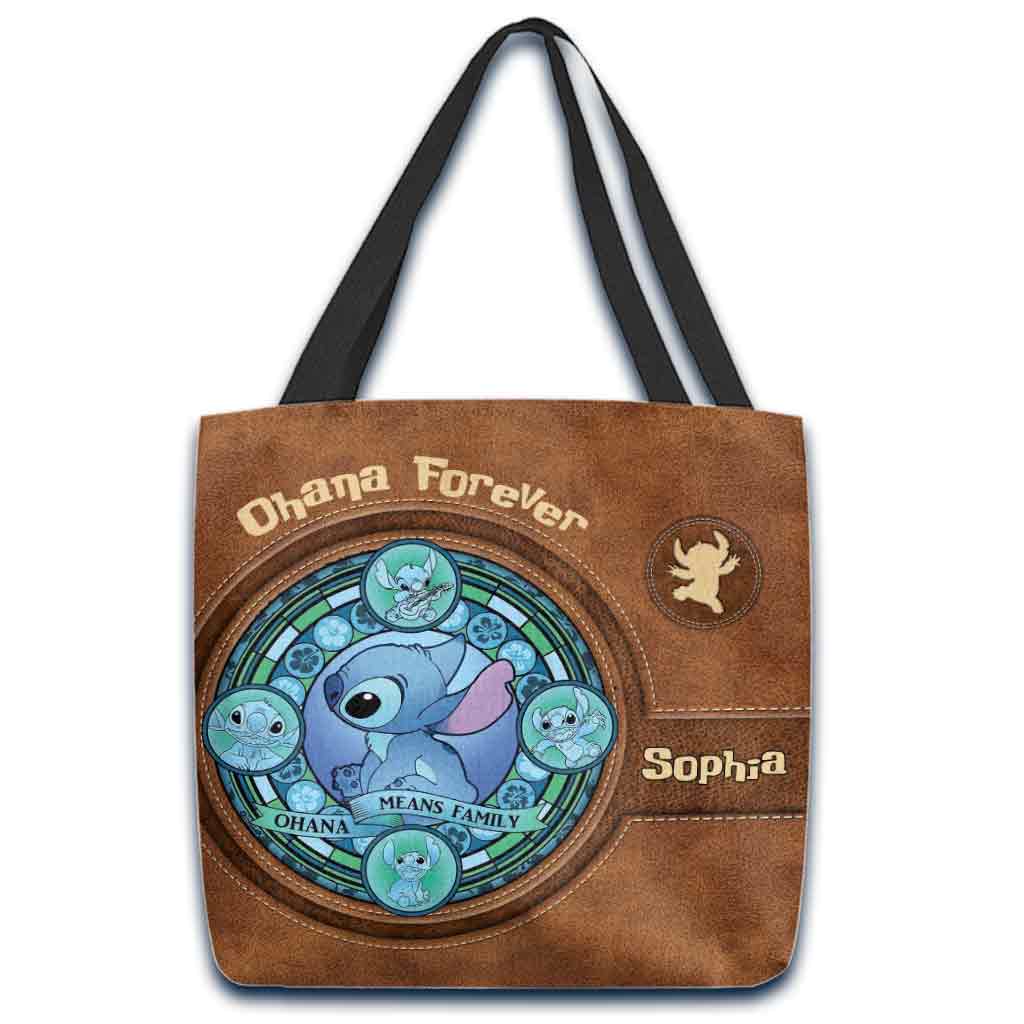 Personalized Ohana Tote Bag Custom Name Gift for Family Tote Bag GradoCreations