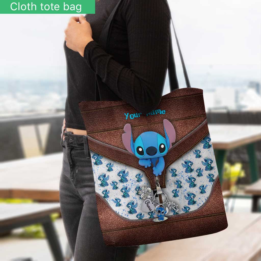 Personalized Ohana Tote Bag Custom Name Gift for Family Tote Bag GradoCreations