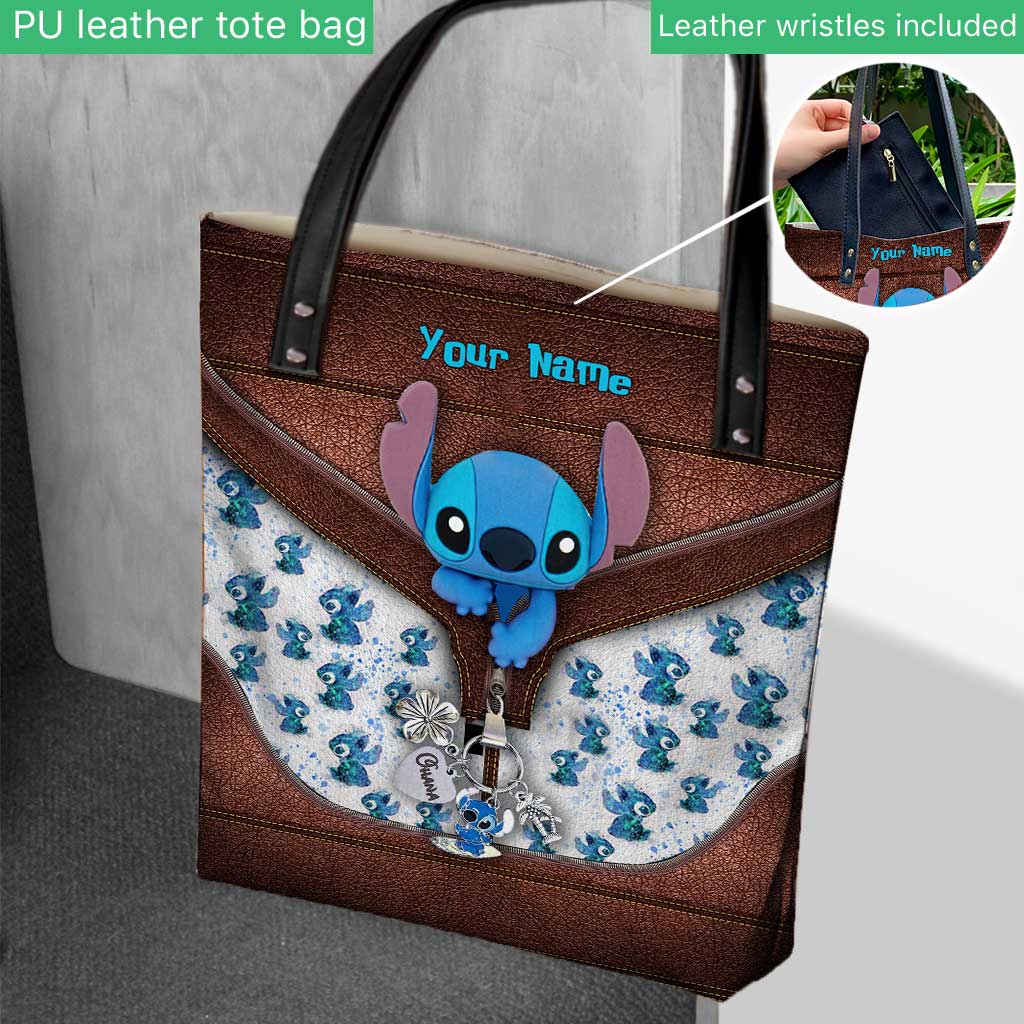 Personalized Ohana Tote Bag Custom Name Gift for Family Tote Bag GradoCreations