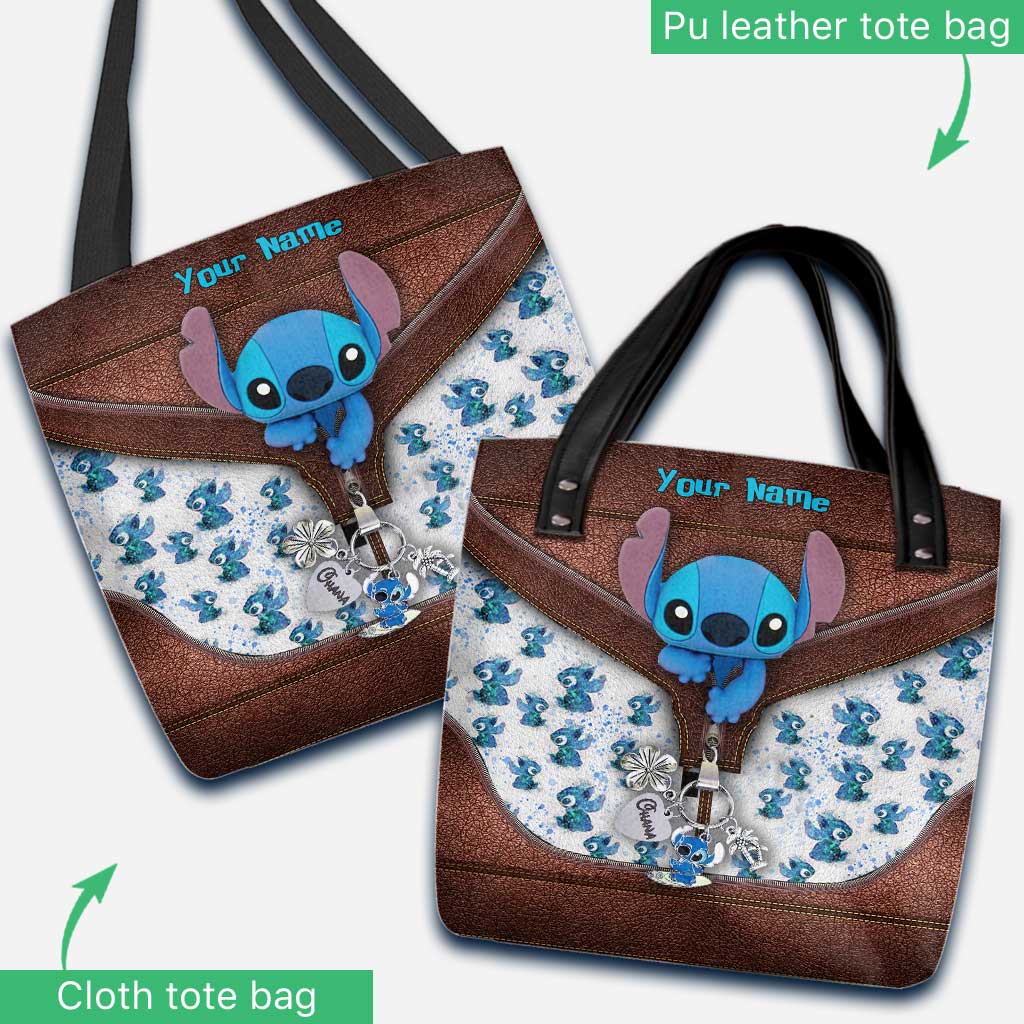 Personalized Ohana Tote Bag Custom Name Gift for Family Tote Bag GradoCreations