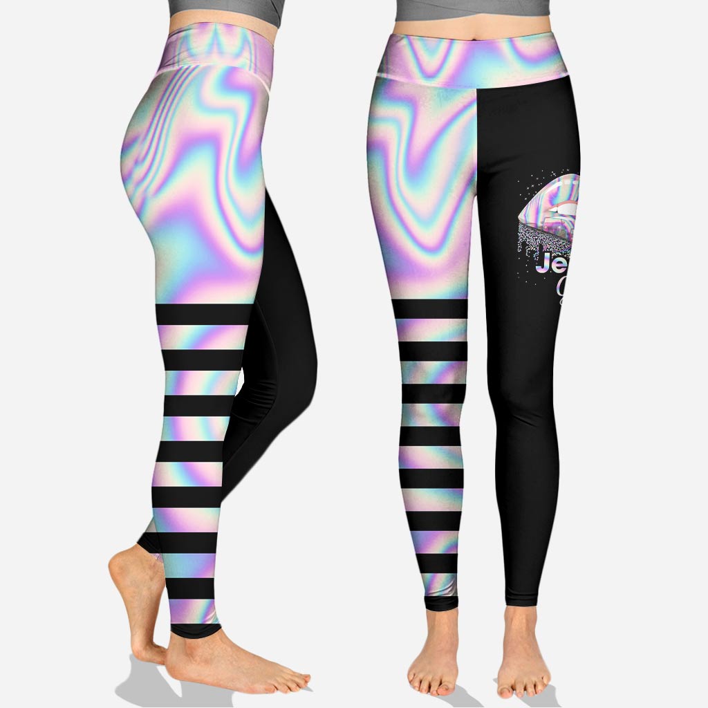 Personalized Jeep Girl Hoodie & Leggings Set Custom Name Gift Hoodie & Leggings GradoCreations