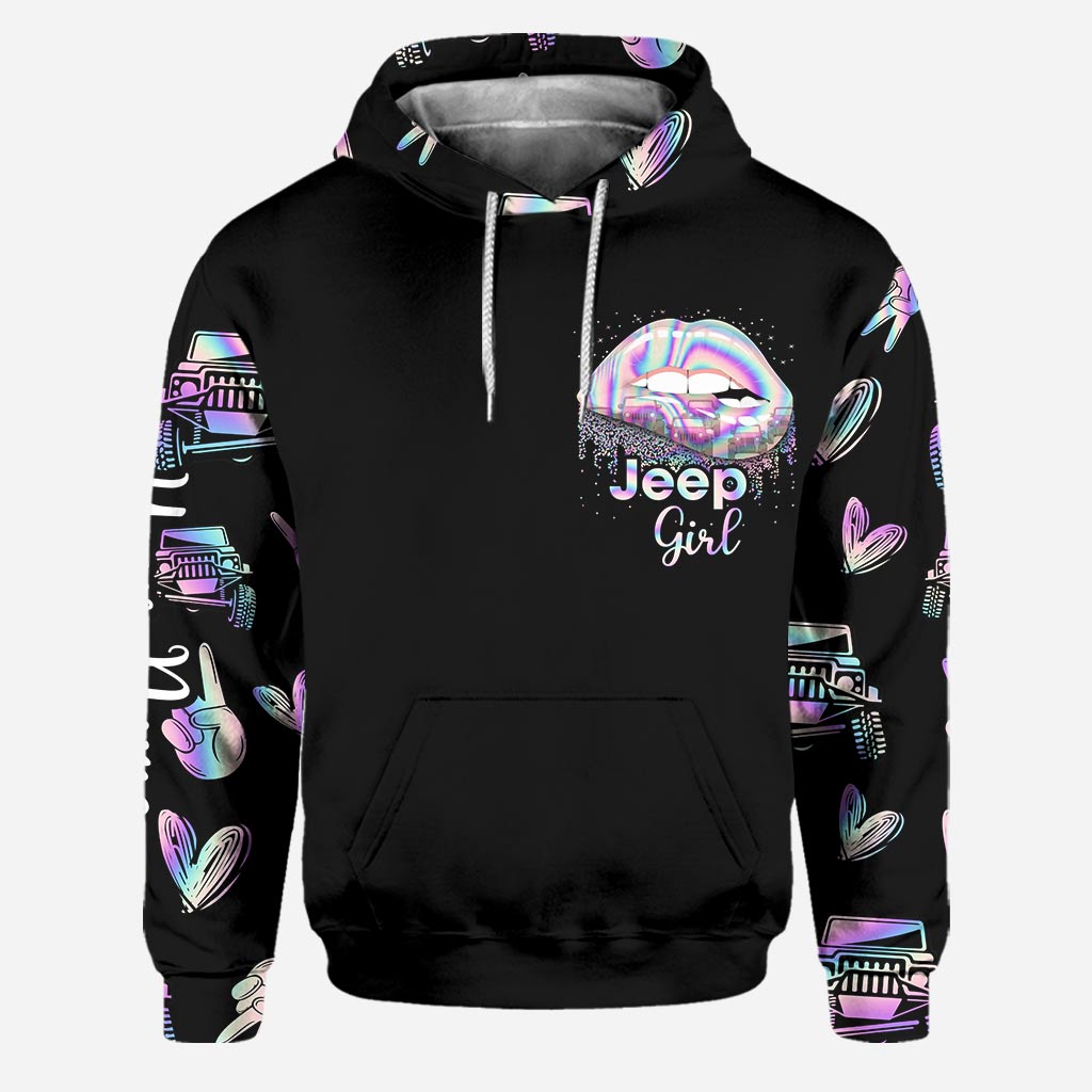 Personalized Jeep Girl Hoodie & Leggings Set Custom Name Gift Hoodie & Leggings GradoCreations