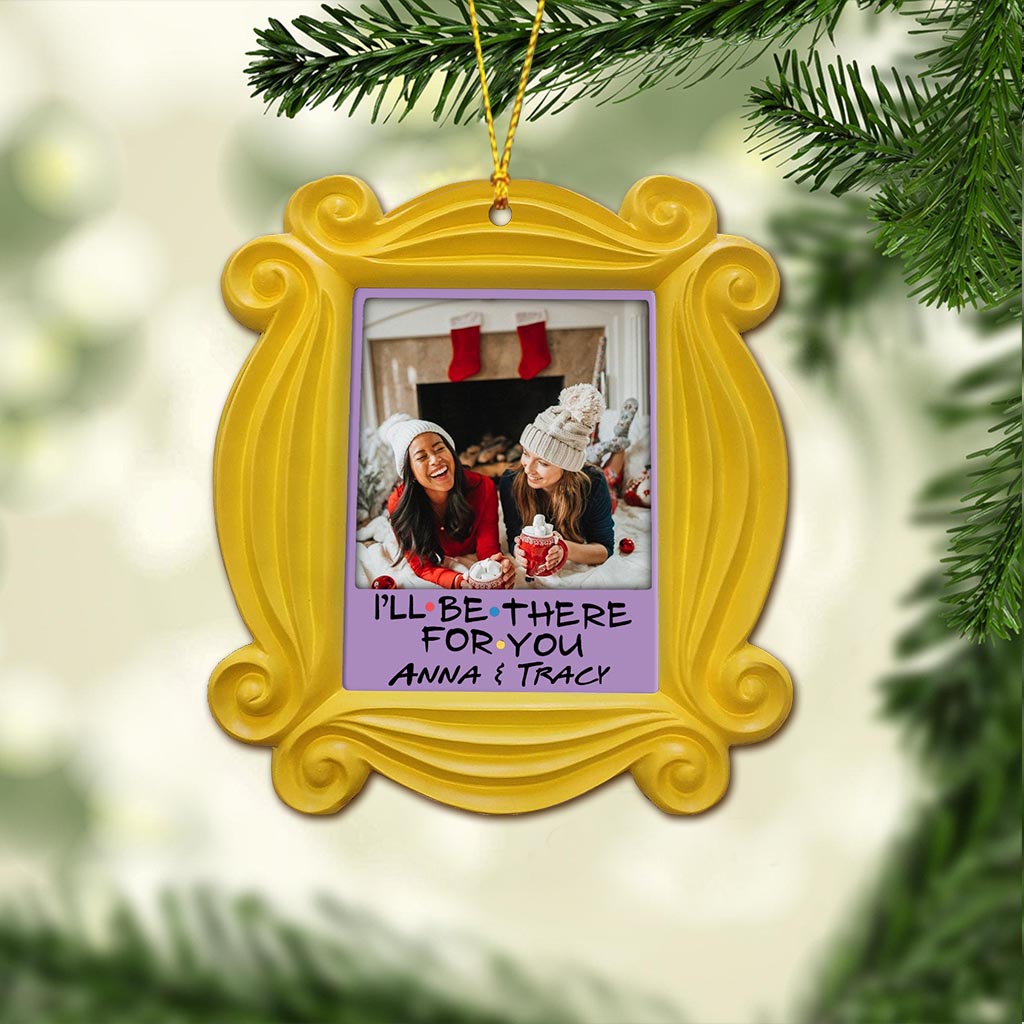 Personalized Double-Sided Christmas Ornament Custom Name Gift Ornament GradoCreations